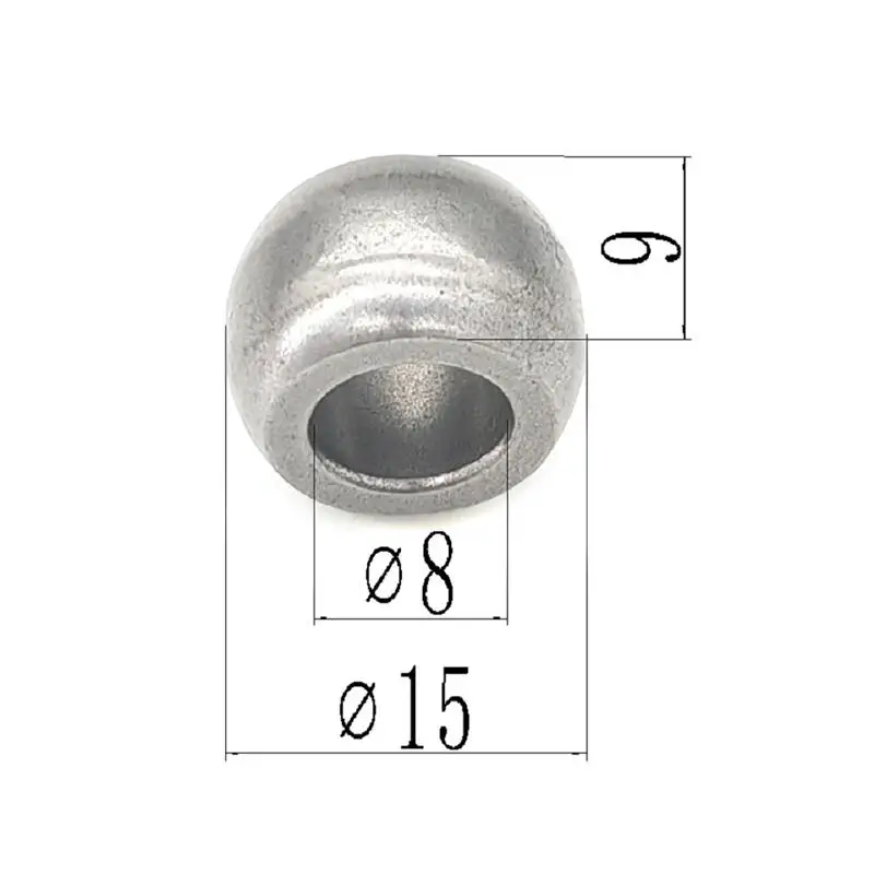 Roulement à huile 8*15*9 Zc0001 pour presse-agrumes, roulement à huile pour voiture, bague de métallurgie de poudre à base de fer à base de cuivre