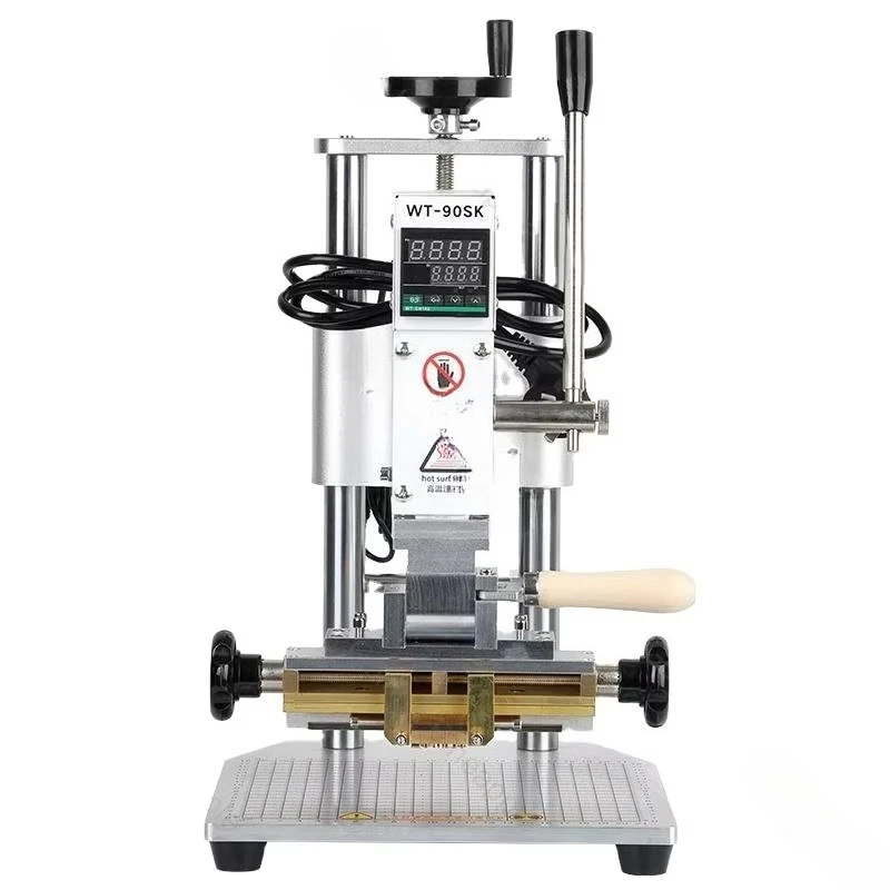 

Fast Flip Head Brass Die Digital Embossing Hot Stamping Machine