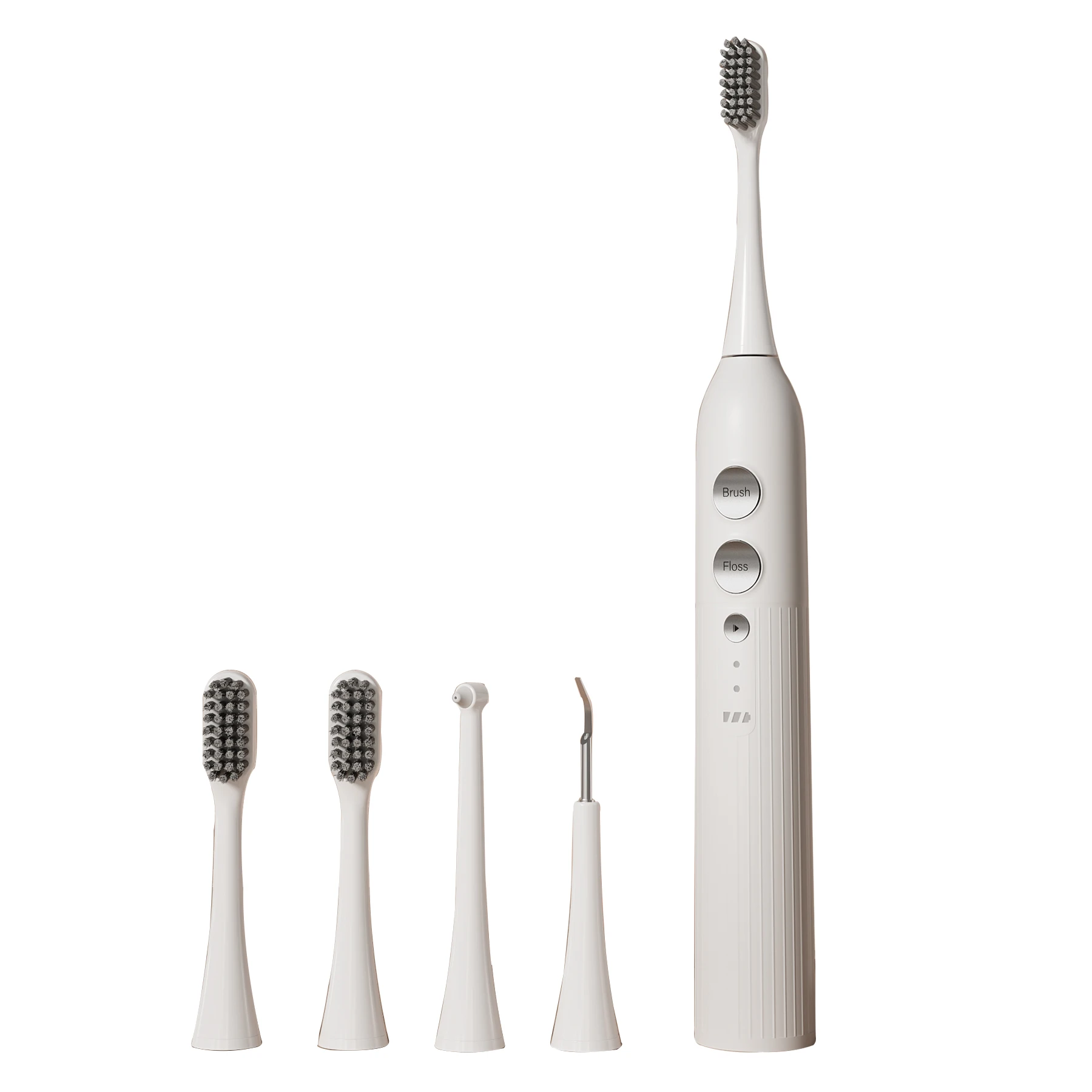 

Professional Cordless Electric Toothbrush Soft 3-in-1 Water Flosser Oral Irrigator IPX7 Waterproof 4 Modes Teeth Cleaning