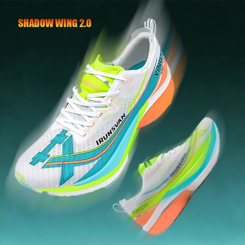 

Мужские спортивные кроссовки IRUNSVAN Shadow Wing 3.0 с карбоновой пластиной, легкие и устойчивые, для активного отдыха, модель 088