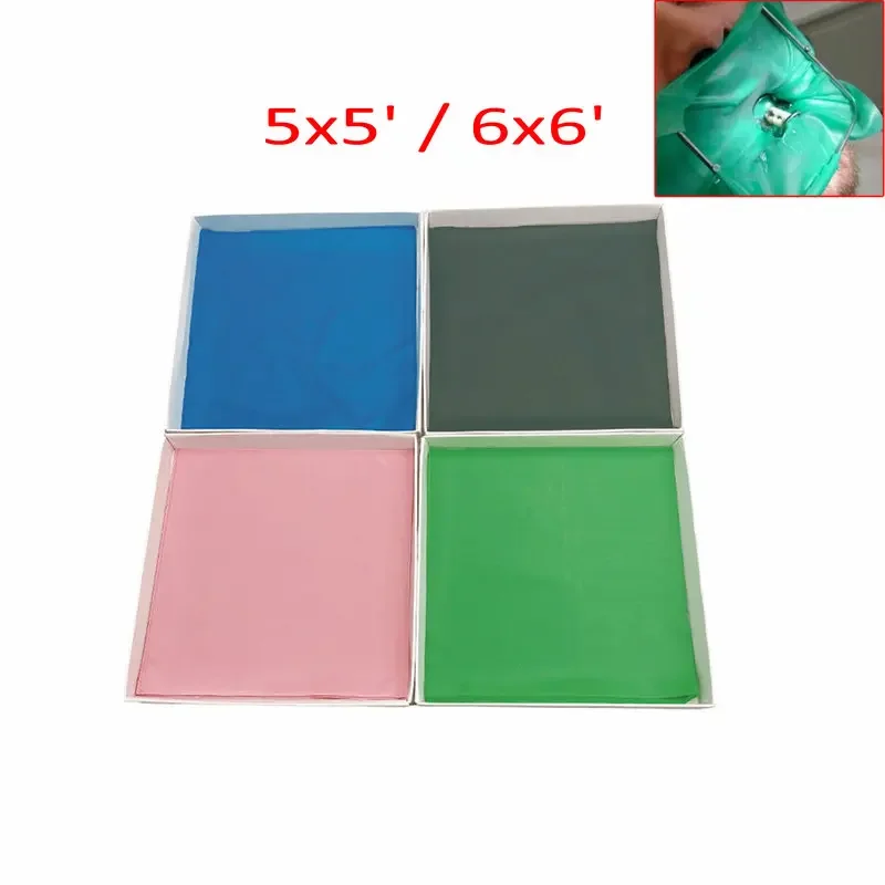 

Dental Natural Rubber Frame Dam Latex Sheets Non Sterile Dam 5"X5" / 6"X6" for Child / Adult