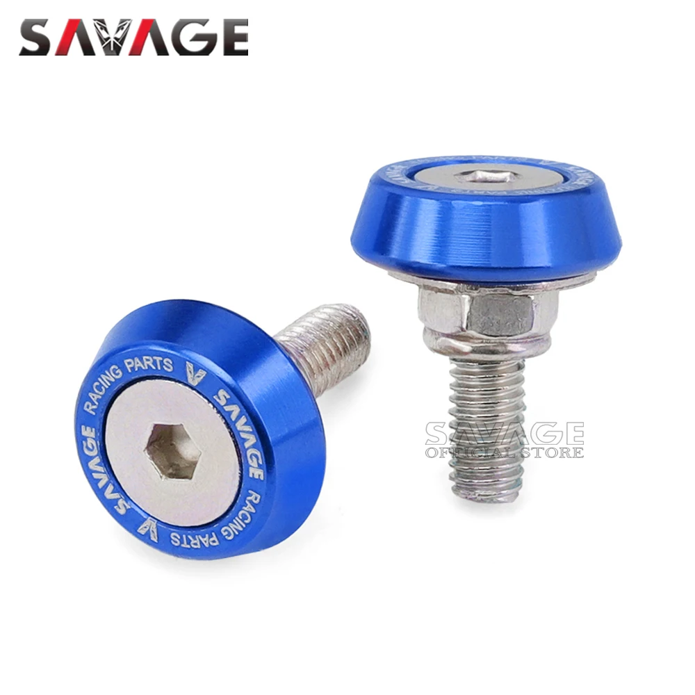 6mm Universal License Plate Screw Motorcycle Accessories for MT07 MT09 Z900 CB650R NMAX EXC Engine Fender Screws Fairing Bolt