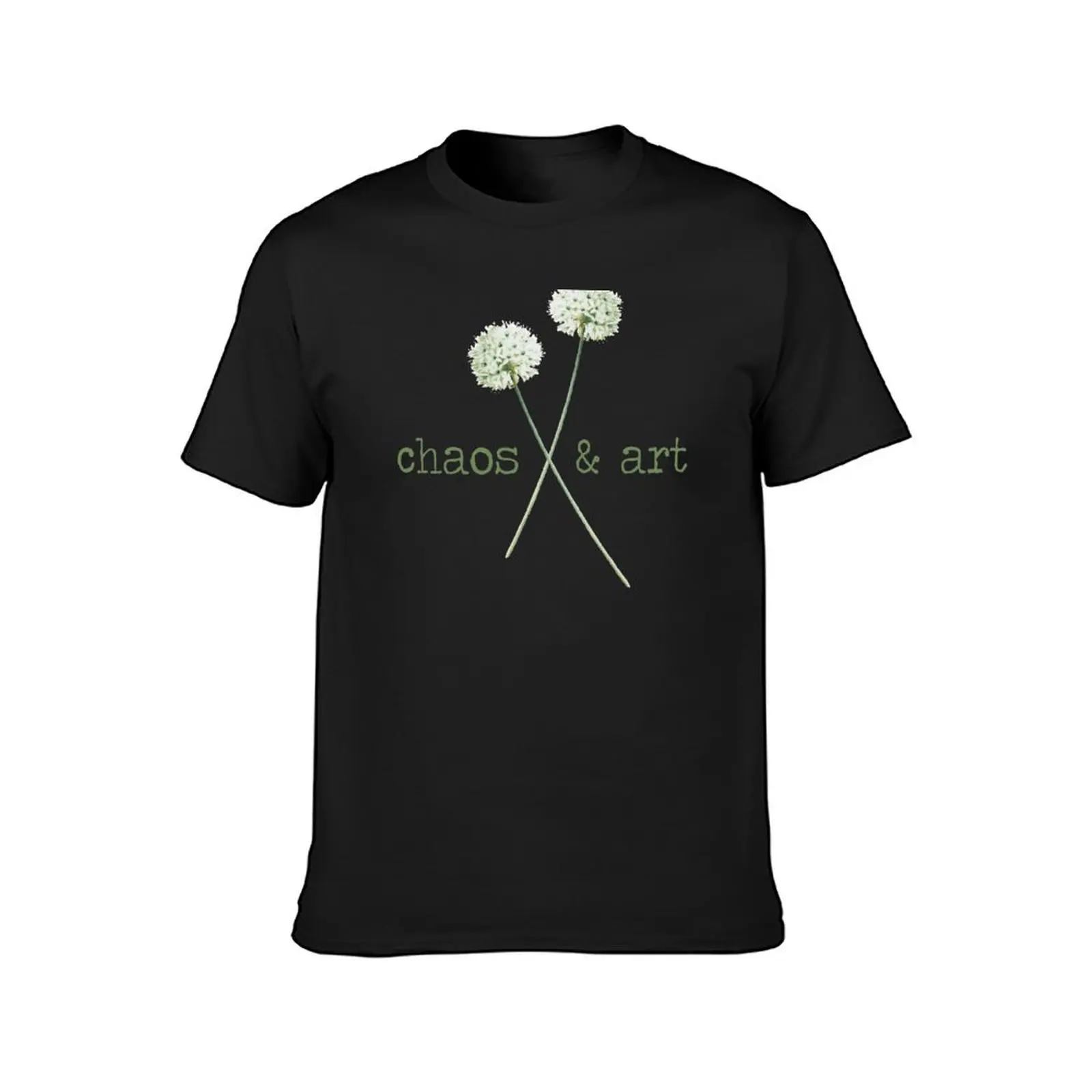 DK Chaos & Art Dandelion T-Shirt cute clothes quick drying oversizeds oversized slim fit t shirts for men