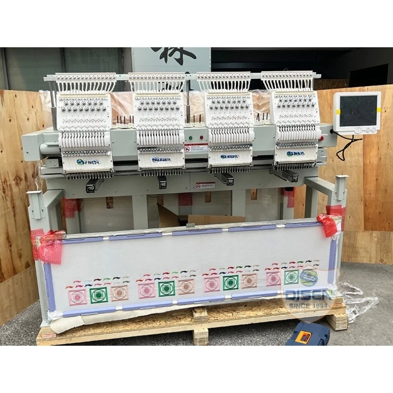 Four-head 15-needle machine Embroidery machine Industrial computer embroidery character embroidery machine Pattern