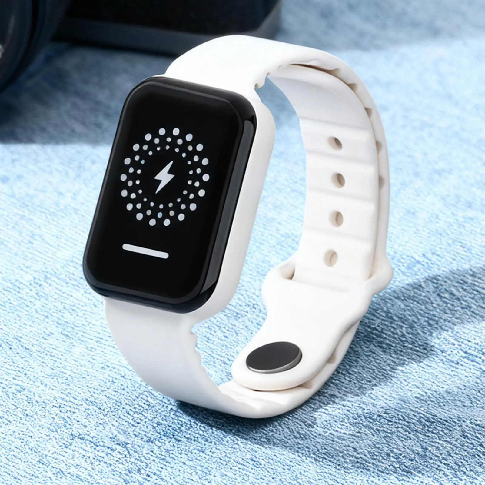 سوار معصم مضاد للكهرباء الساكنة من السيليكون قابل للتعديل للقضاء على الجسم وحزام معصم للكهرباء الساكنة للرجال والنساء والأولاد والبنات والشباب والمراهقين #3