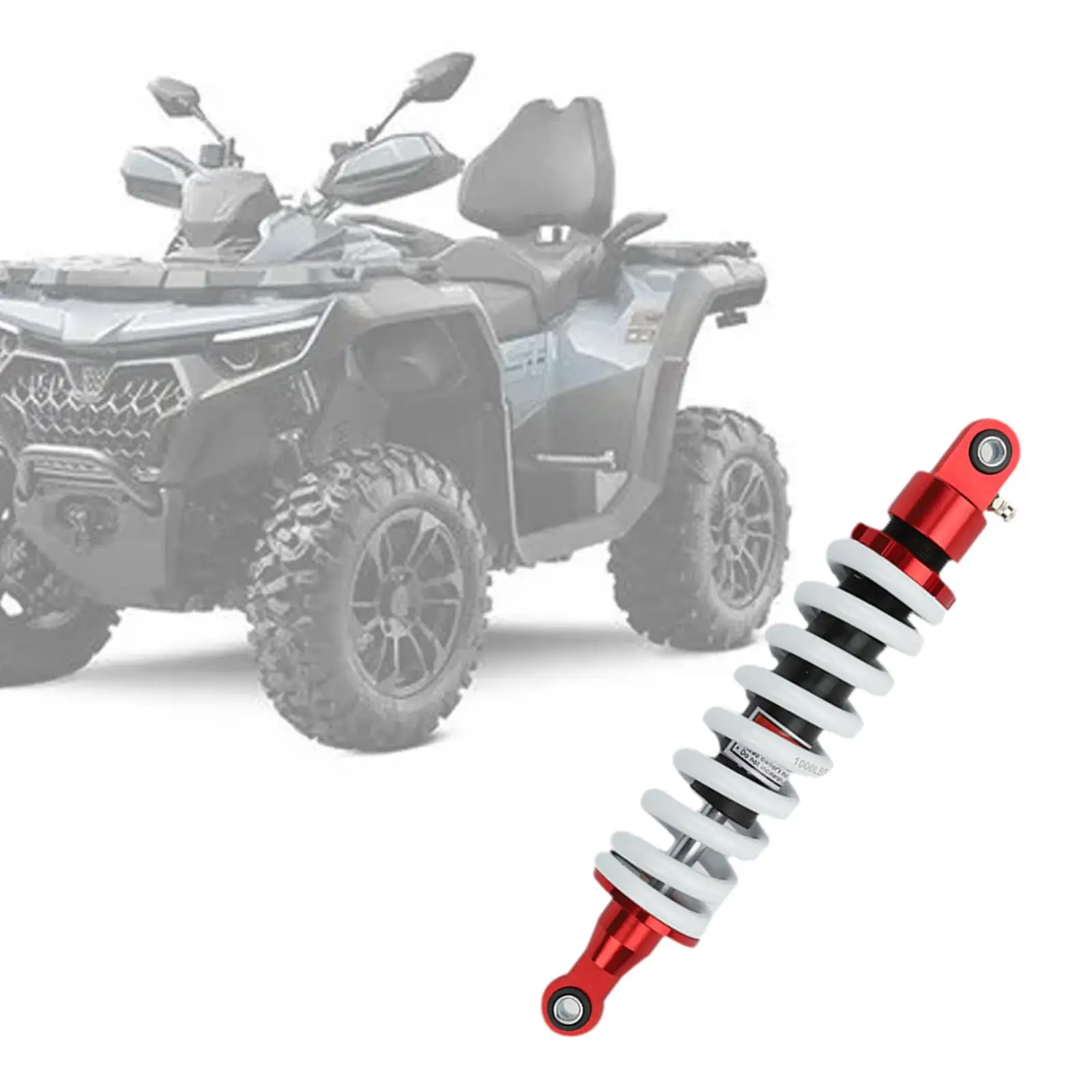 

12.8inch 325mm Rear Shock Absorber Shock Strut Sturdy Coil Spring Aluminum for Dirt Pit Bike Quads Mountain Bike ATV Riding