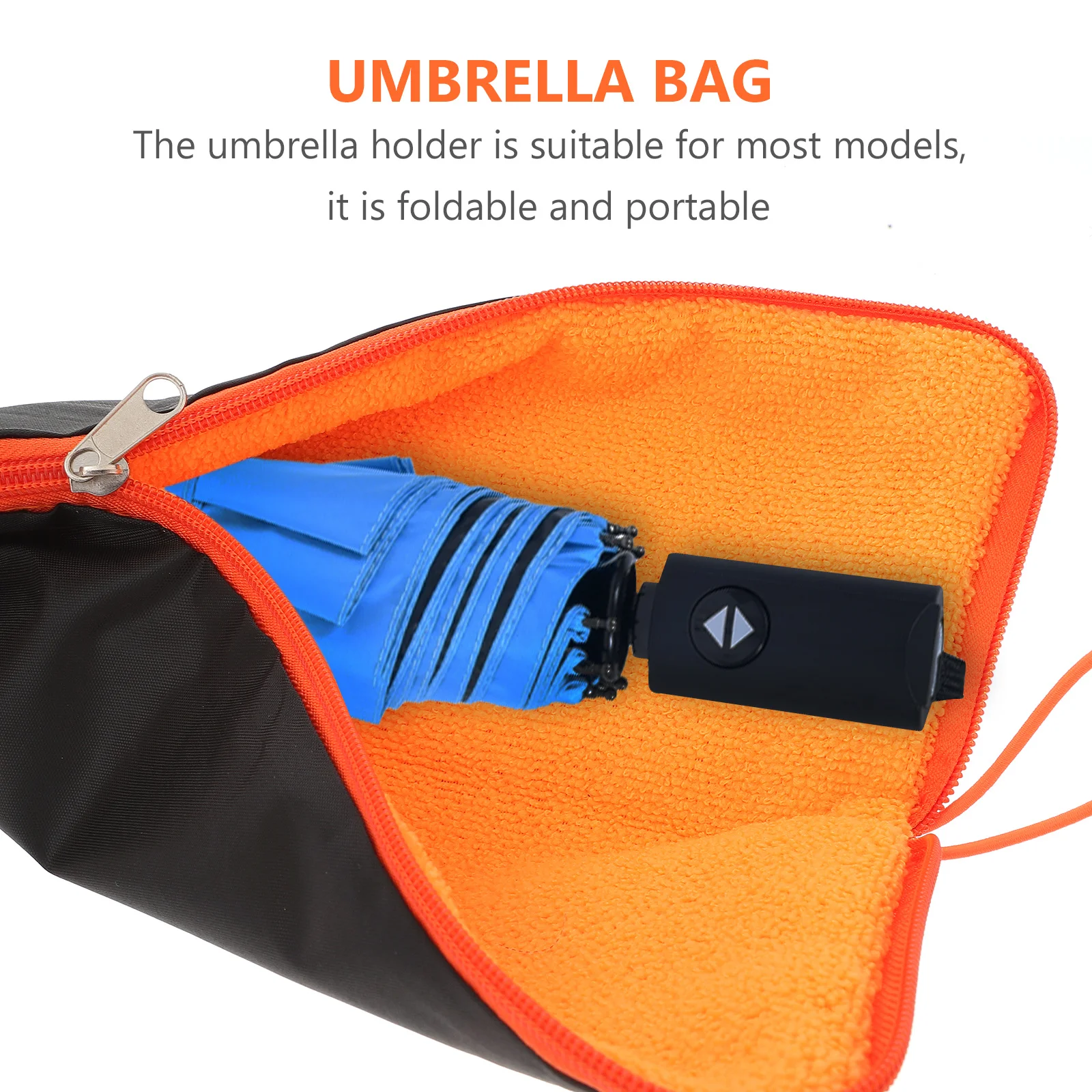 

Folding Waterproof Umbrella Bag Portable Car Home Travel Organizer Storage Pouch Hanging Holder Cover Case Umbrella Bag