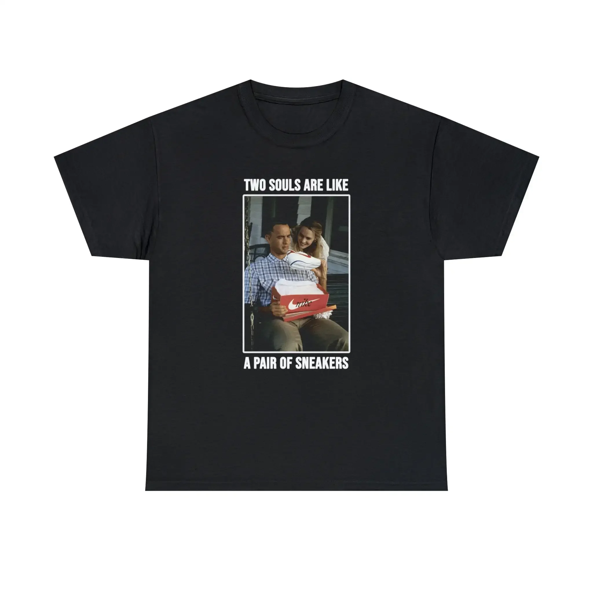Two Souls Are Like A Pair Of Sneakers Unisex T Shirt Heavy Cotton Tv Show Vintage Design Movie