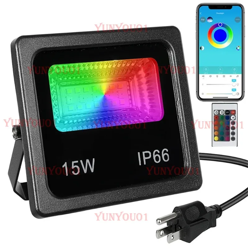 faro-led-rgbw-da-15w-con-bluetooth-faretto-intelligente-da-esterno-85-265v-ip66-impermeabile-faretto-cambiacolore-con-controllo-app-e-funzione-gruppo