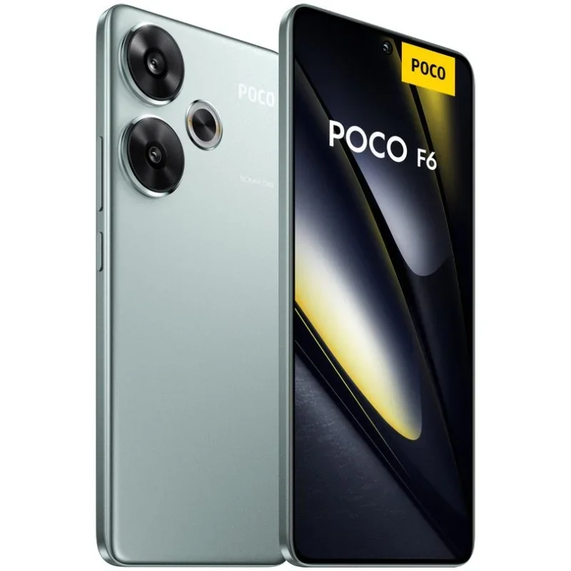 Xiaomi poco f6 8+256gb, amoled 6.67” 120hz, snapdragon 8s gen 3, ois 50mpx, 5,000mah 90w, global version mobile, green