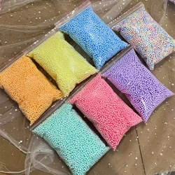 10g 4-6mm Mini Color Foam Balls Polystyrene Filler Styrofoam balls Craft DIY Home Wedding Decoration