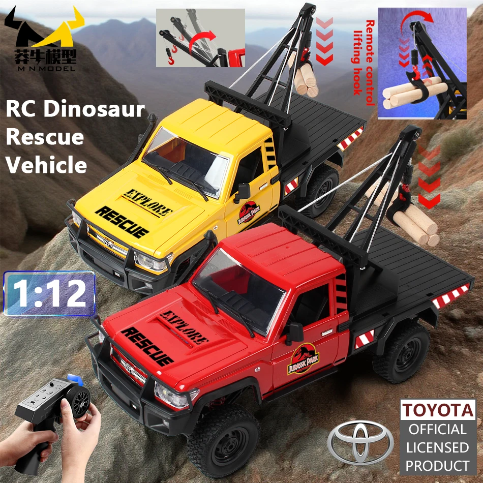 

MN МОДЕЛЬ 1/12 4X4 RC Динозавр Внедорожный туристический автомобиль Вездеход Спасательный автомобиль Альпинистский грузовик Внедорожник Пикап Rock Crawler Игрушка для взрослых