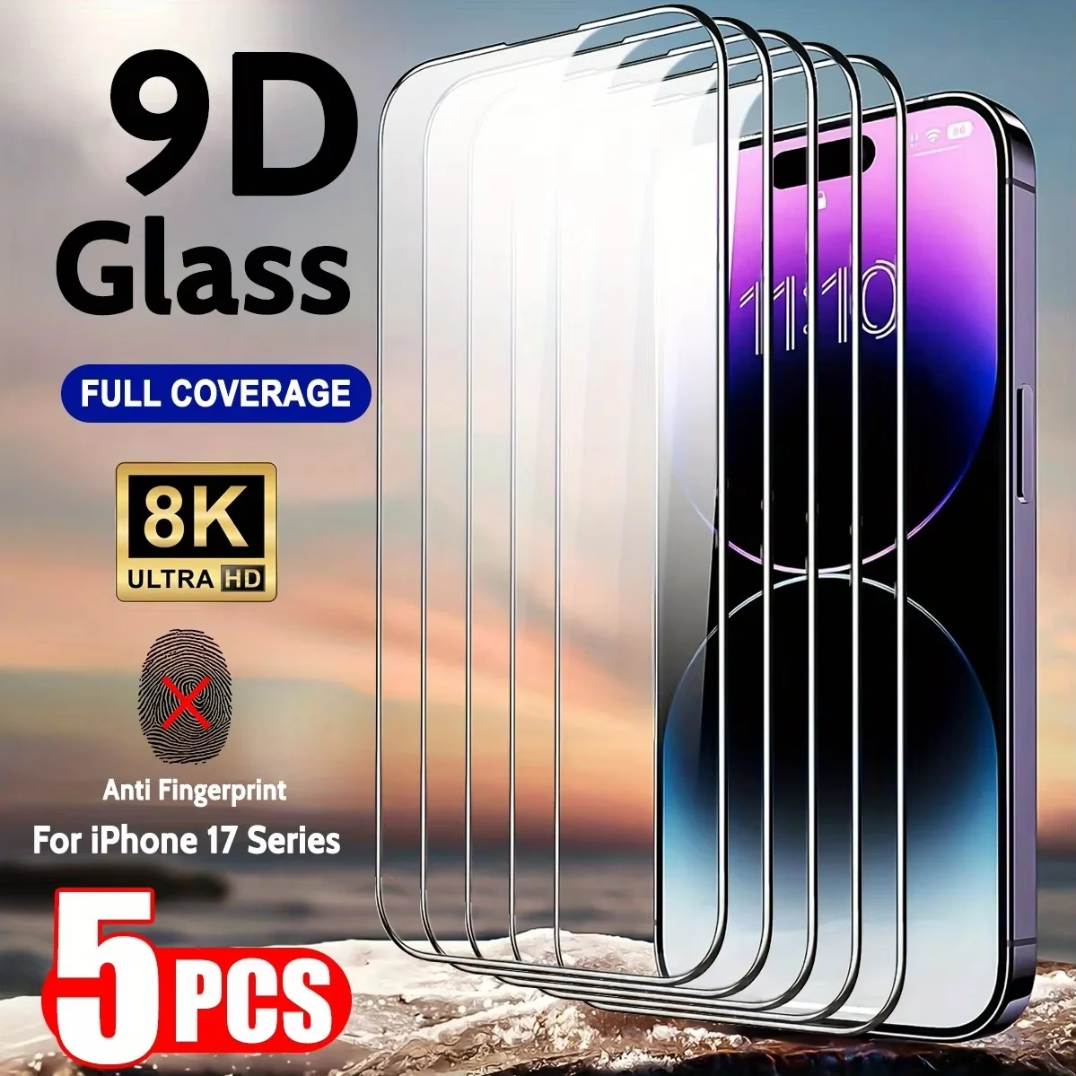 Gehärtetes Glas für iPhone 17 Pro 16 18 Pro Max Air 16e HD Displayschutzfolie für iPhone 18 17 Pro Max 17Air Schutzglasfolie