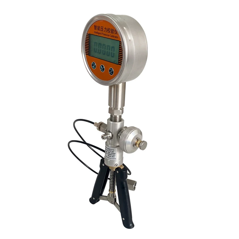 -0.1 3.0mpa air Pressure Calibrator Gauge Handheld Vacuum Pump Air Pressure Calibrator Gauge -0.88 to 3Mpa Efficient Calibration