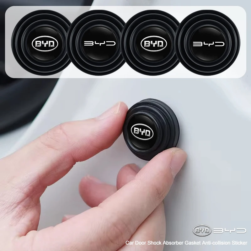 Car door shock-proof gasket shock-absorbing buffer pad sticker is suitable for BYD Atto 3 yuan + Hantang EV F3 E6 Demi Song F0