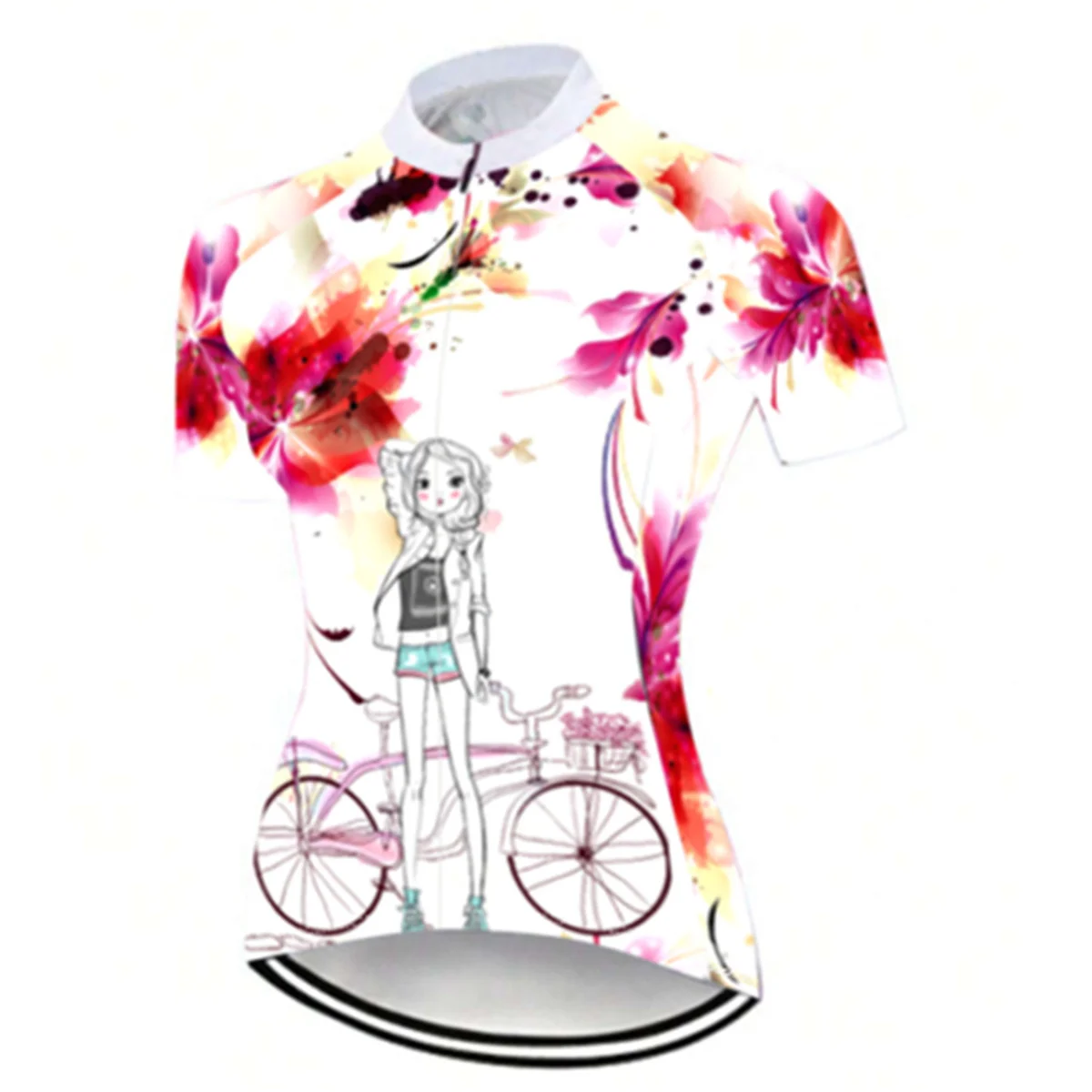 قميص ركوب الدراجات بأكمام قصيرة للنساء ، قميص الدراجة الجبلية للسيدات ، ملابس دراجة هوائية ، قمم ركوب الدراجات #3