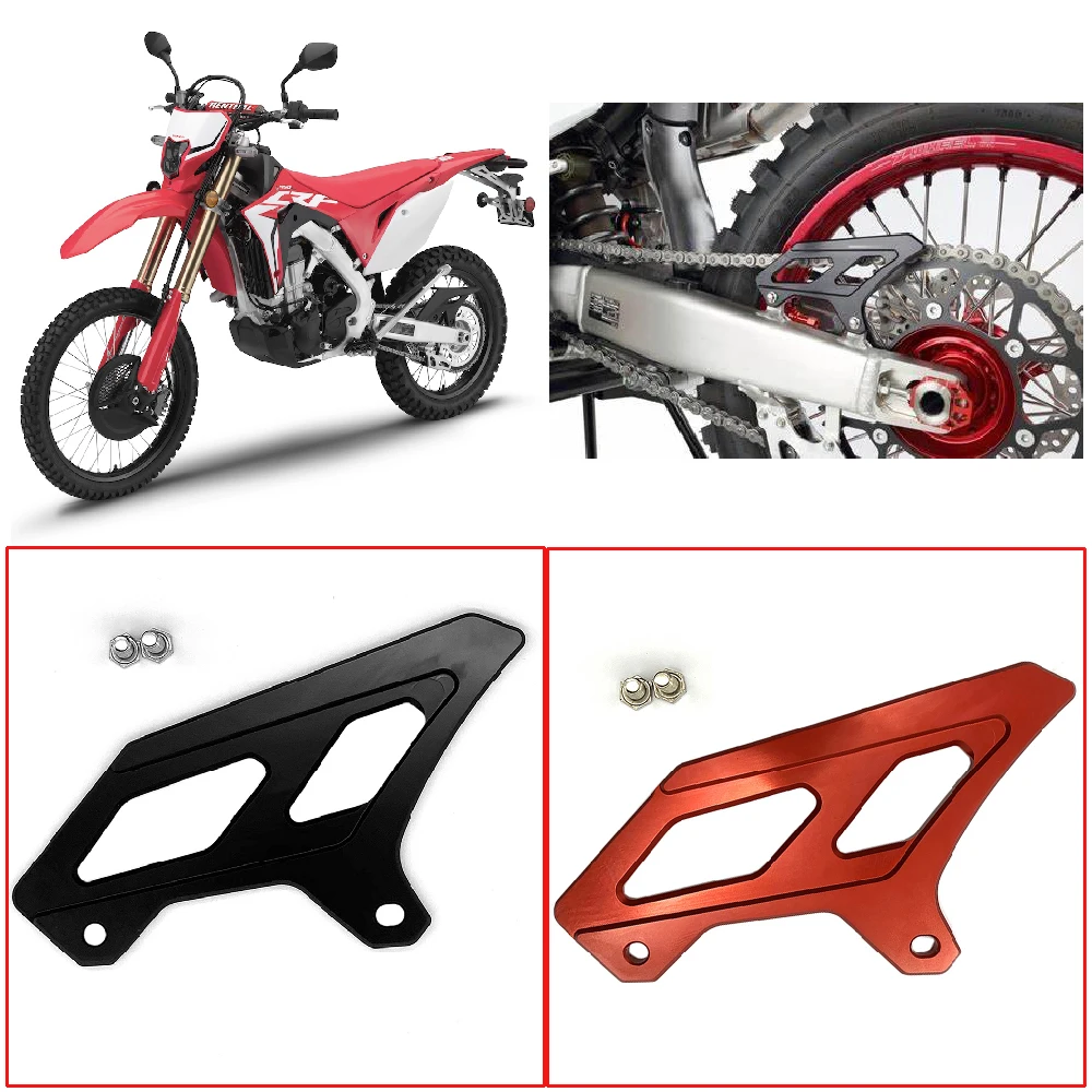 

Fits for Honda CRF450L CRF450RL CRF 450L 450RL CRF450 L RL 2019-2024 Motocross Chain Cover Rear Sprocket Heel Protector Guard