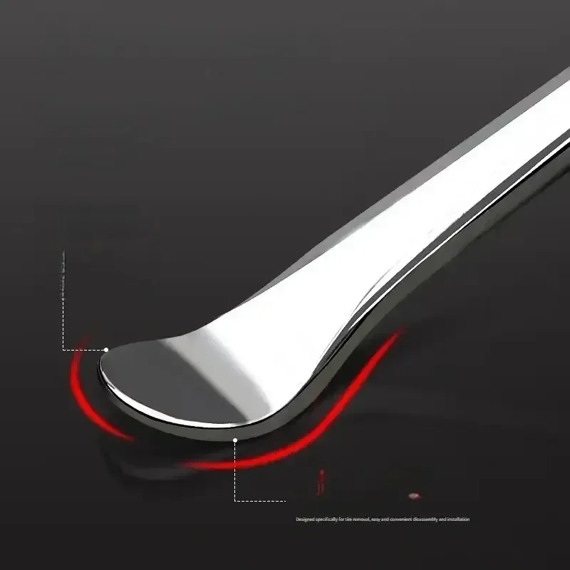1 pezzo di raschietto per pneumatici, strumenti professionali per la riparazione di pneumatici, bastoncini di leva, bastoncini di leva per autodifesa per auto e moto