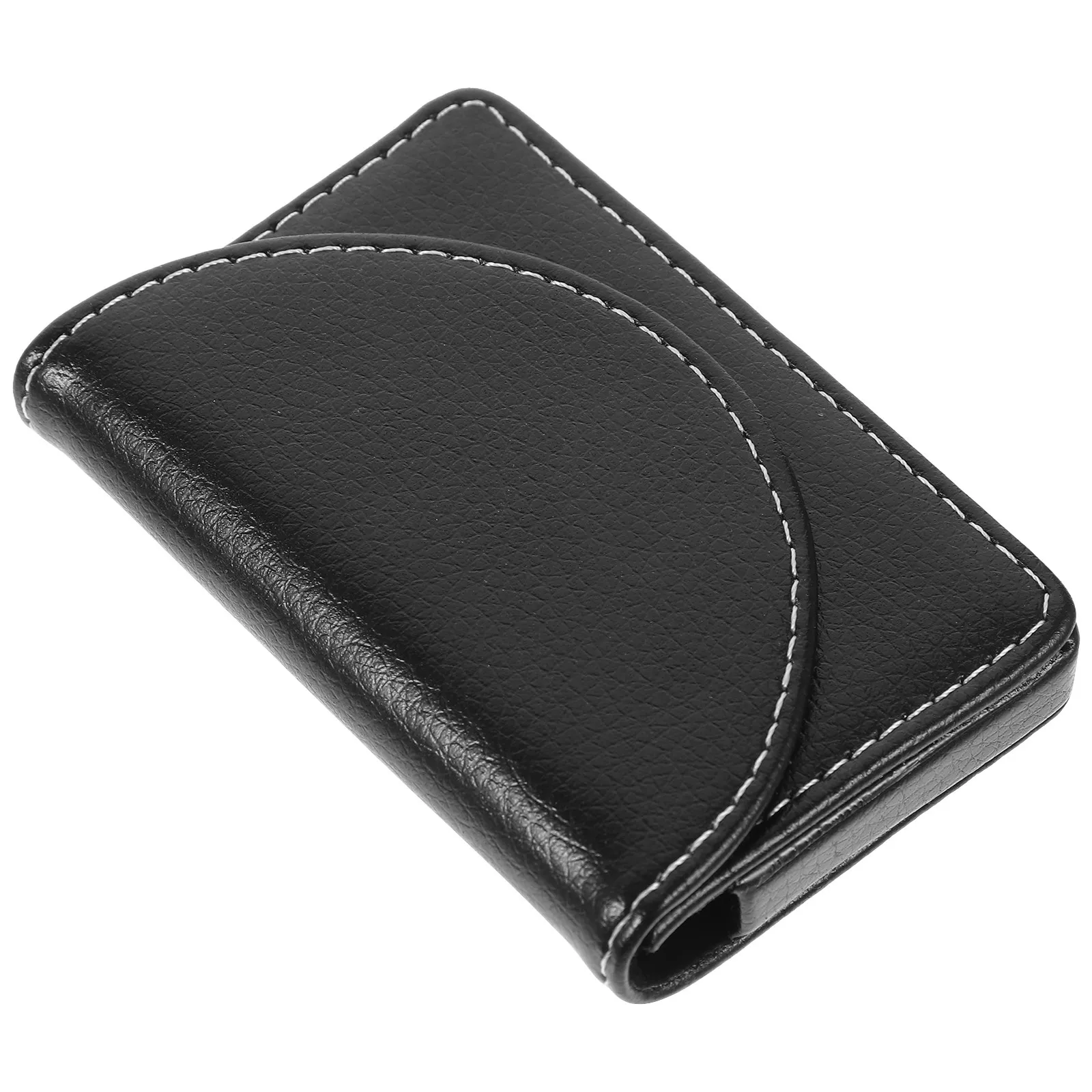 Portable Business Card Case Holder Cards Travel Easy Open Close Essentials Index Display Office