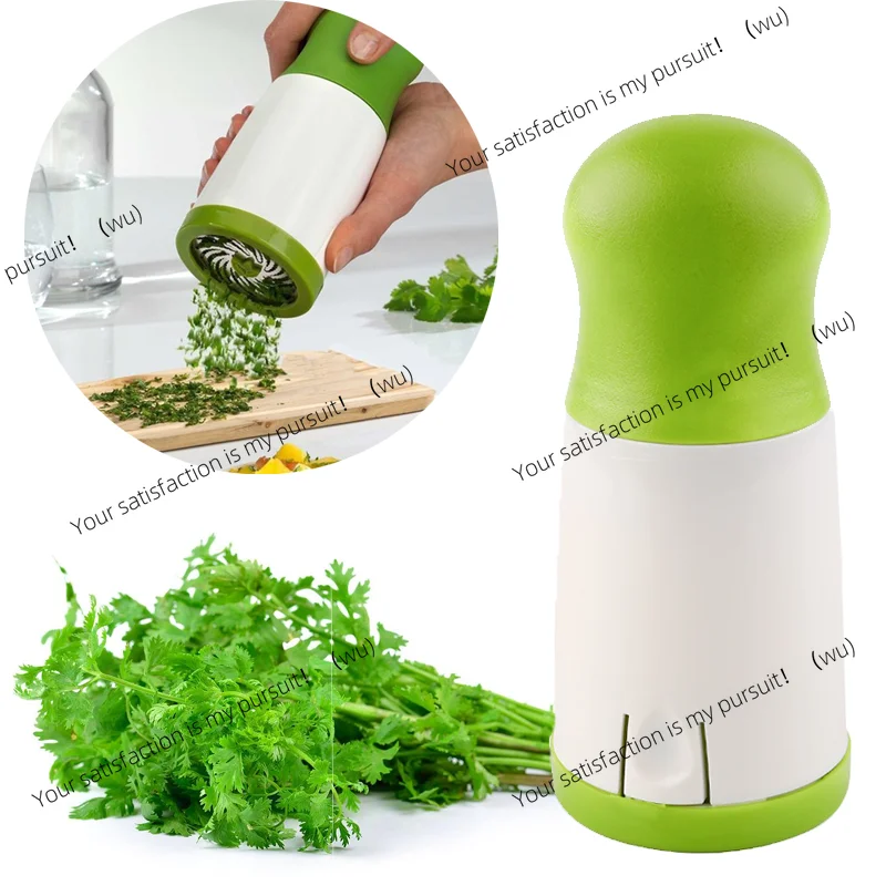 Manual herbal spice grinder, vegetable shredder, coriander meat grinder, chili and coriander kitchen tool accessories