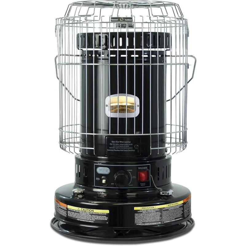 23,800 BTU Indoor Kerosene Convection Heater-Heats Up To 1,000 SQ.FT. -No Need for Electricity