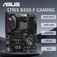 ASUS ROG STRIX B450-F GAMING Motherboard Support AMD 3600X 5600G 5700X 5700x3D 5800x3D CPU DDR4 3200MHz 64GB M.2 PCIe 3.0 ATX