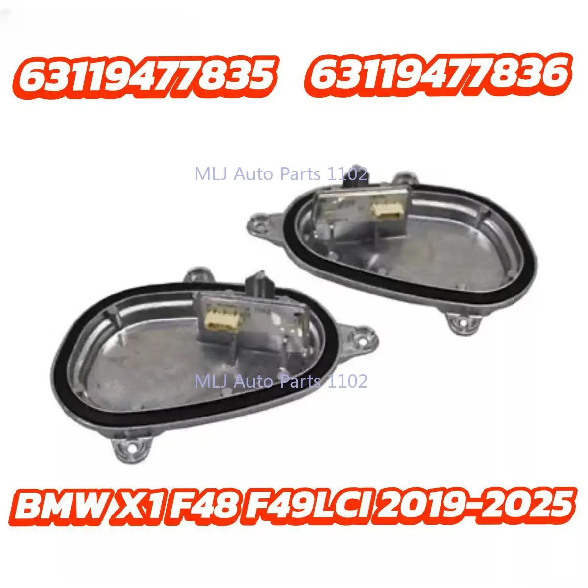 

63119477835 63119477836 Suitable for 2019-2025 BMW X1 F48 F49 LCI LED headlight daytime running light source module Angel Eye