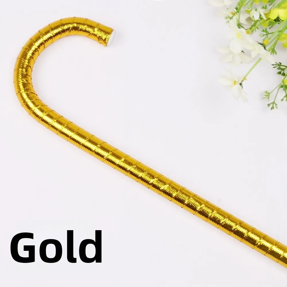 60cm Adult Children's Laser Dance Cane Diameter 1.6cm 10 Colors Belly Dance Performance Stick Jazz Dance Props