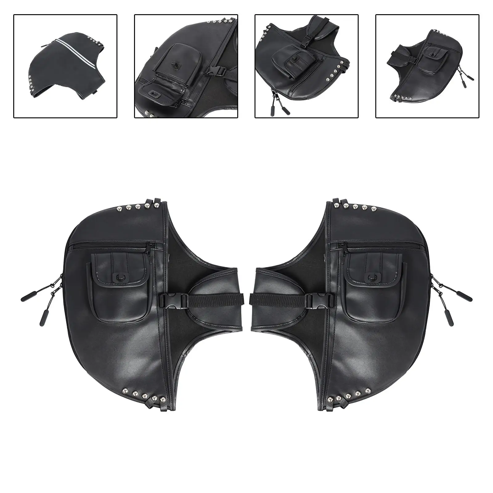 

Lowers Chaps Leg Warmer Bag Rain Guards for Touring Trike 1980-2023