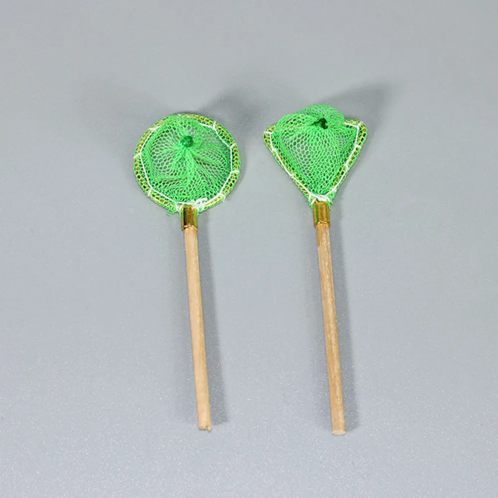 

2 шт. миниатюрные рыболовные сети для декора рабочего стола, аксессуары для микроландшафтов, диорам, аквариумов, террариумов, поделок и демонстрации