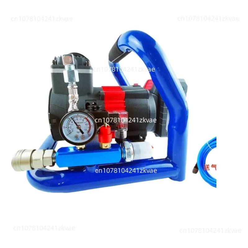 AC/DC Dual Use Portable Wireless Air Compressor, Rechargeable Multifunctional Tire Inflator For Car Motorcycle