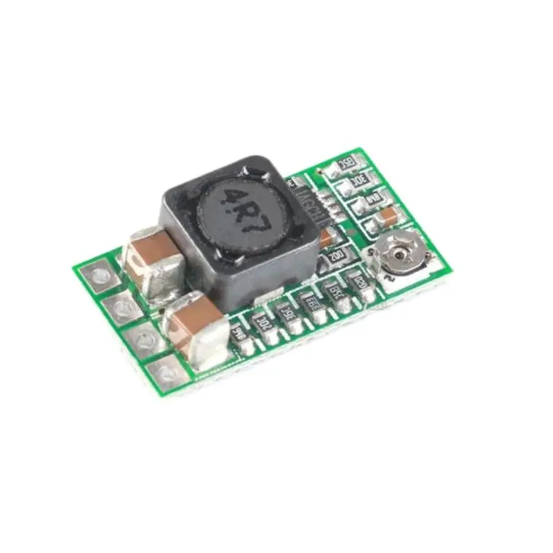 고정 전압 출력을 갖춘 미니 DC-DC 조정 가능한 스텝다운 모듈 효율성 97.5% 12/24V ~ 5V3A