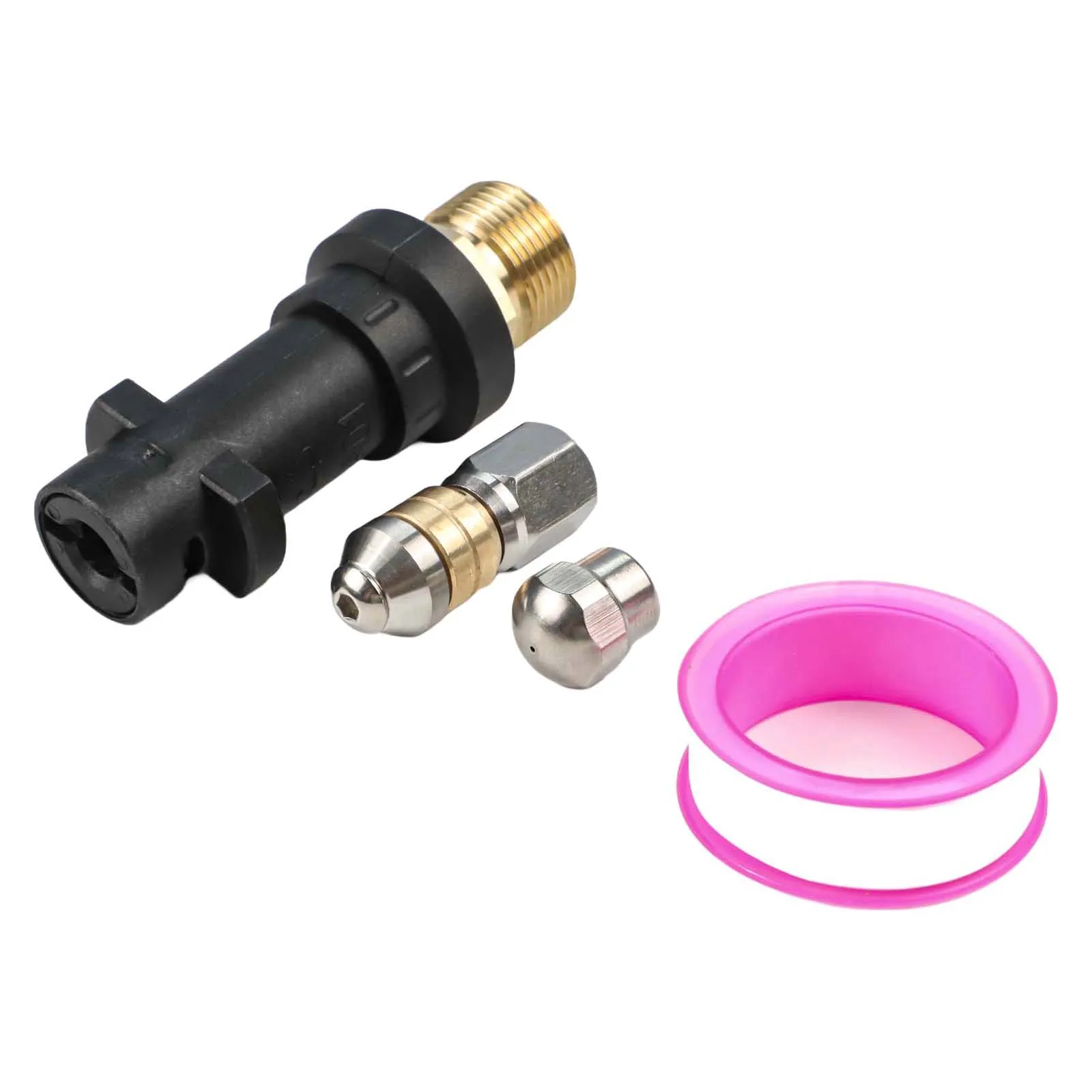 

Аксессуары для чистки Шланг для чистки труб Рейтинг давления 180 бар Простая установка Совместимый шланг для мойки высокого давления