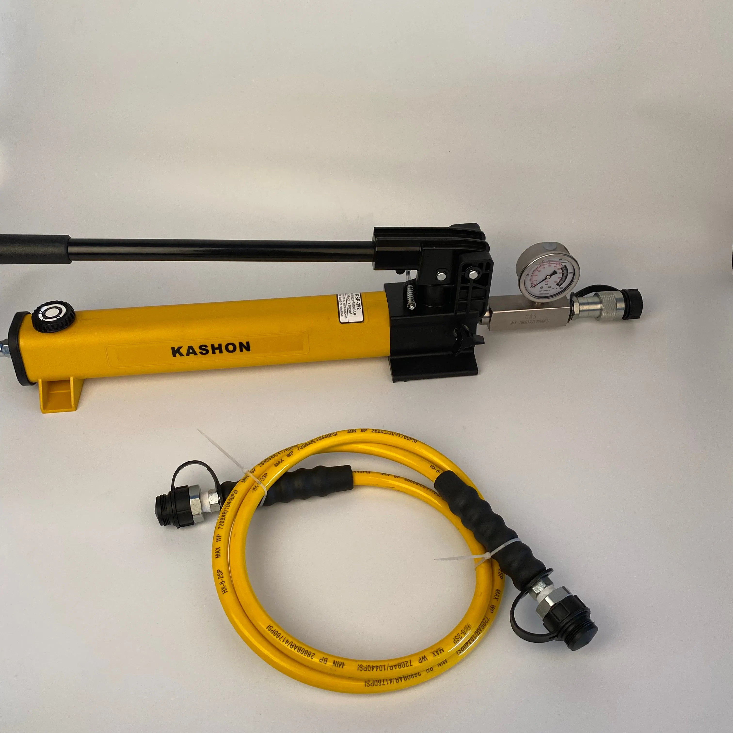 CE Origin Factory High Pressure 700Bar Enerpac Hydraulic Hand Pump Set P-392 To Work With Cylinder Jack