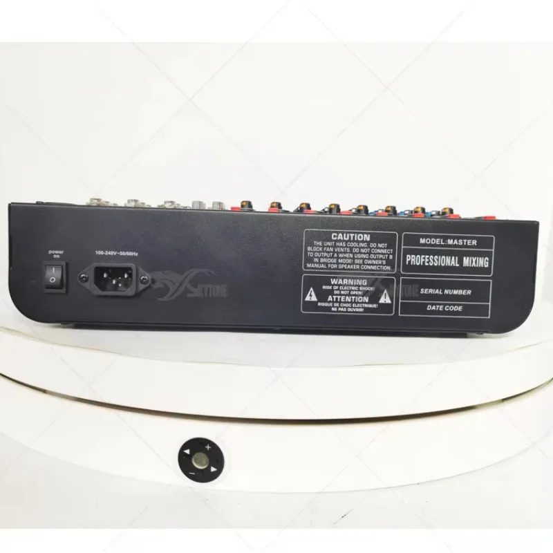 DM8 جهاز مزج الصوت 8 قنوات تسجيل وحدة التحكم مع 199 DSP تأثير 48 فولت قوة فانتوم جهد واسع قطعة واحدة #3