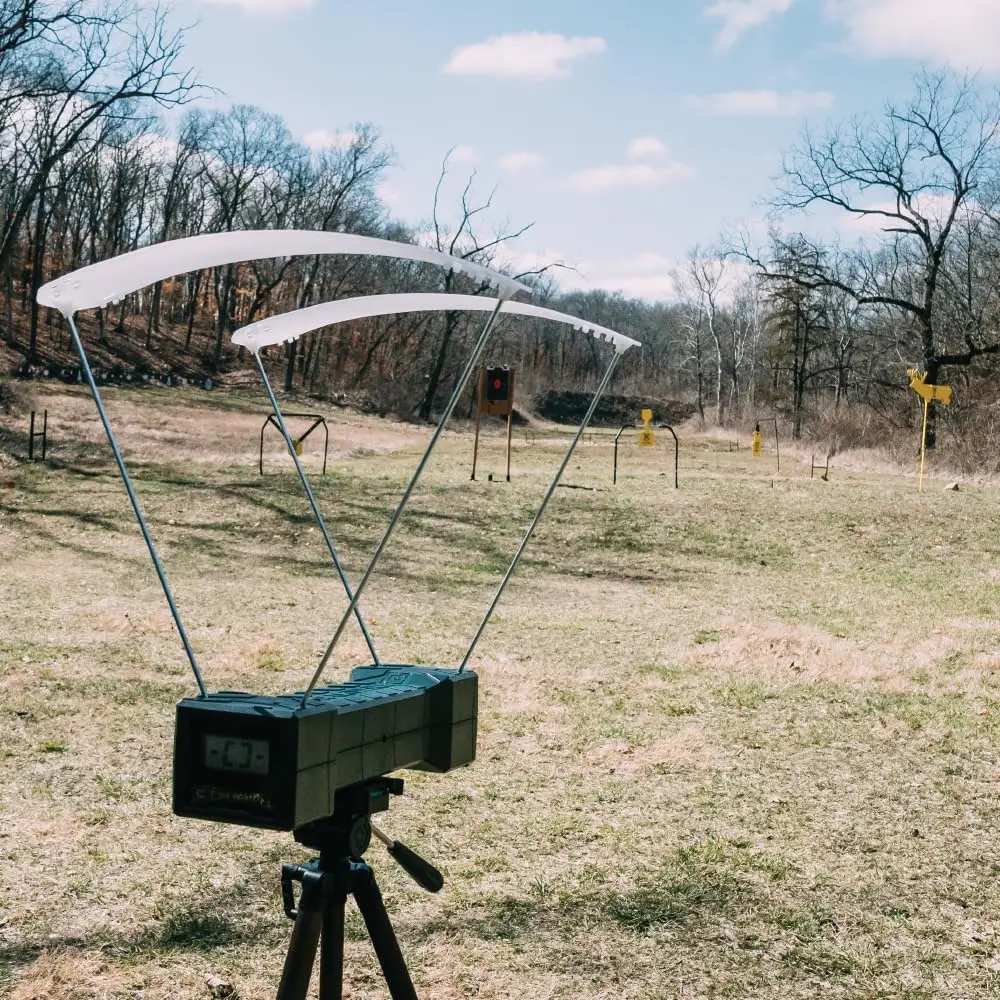 Ballistic Precision Chronograph with Sun Screen Large LCD Display for Shooting Range FPS MPS Readings - view 6