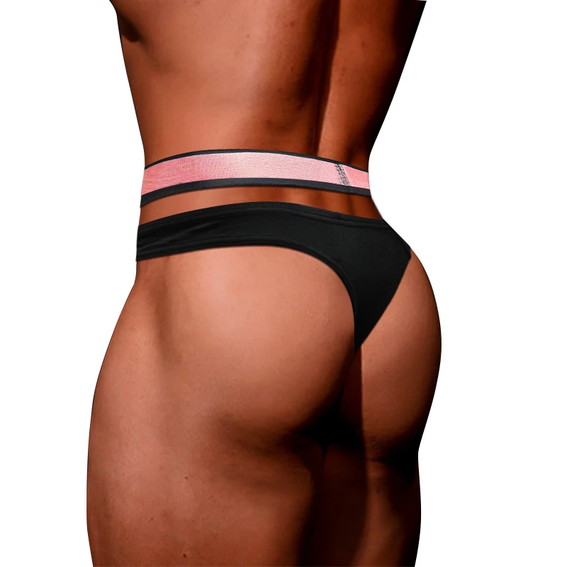 Mens Thong Gay Underwear Men Jockstrap Modal Sissy Panties Comfortable Sexy Male Thongs And G String Homme Wholesale