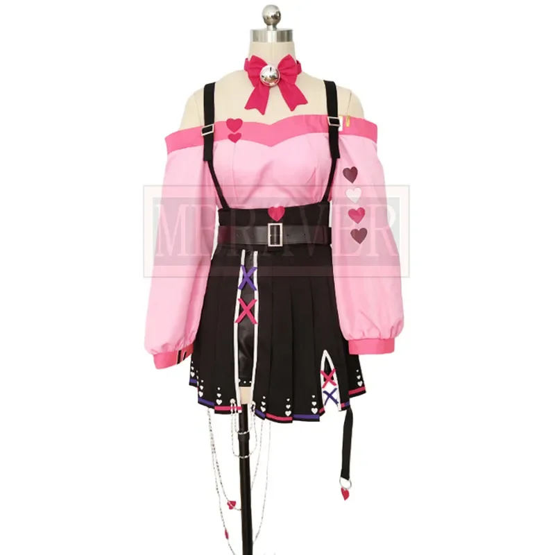 Youtube Vtuber Hololive Ironmouse Cosplay Iron Mouse Costume Uniform Christmas Halloween Custom-made Any Size