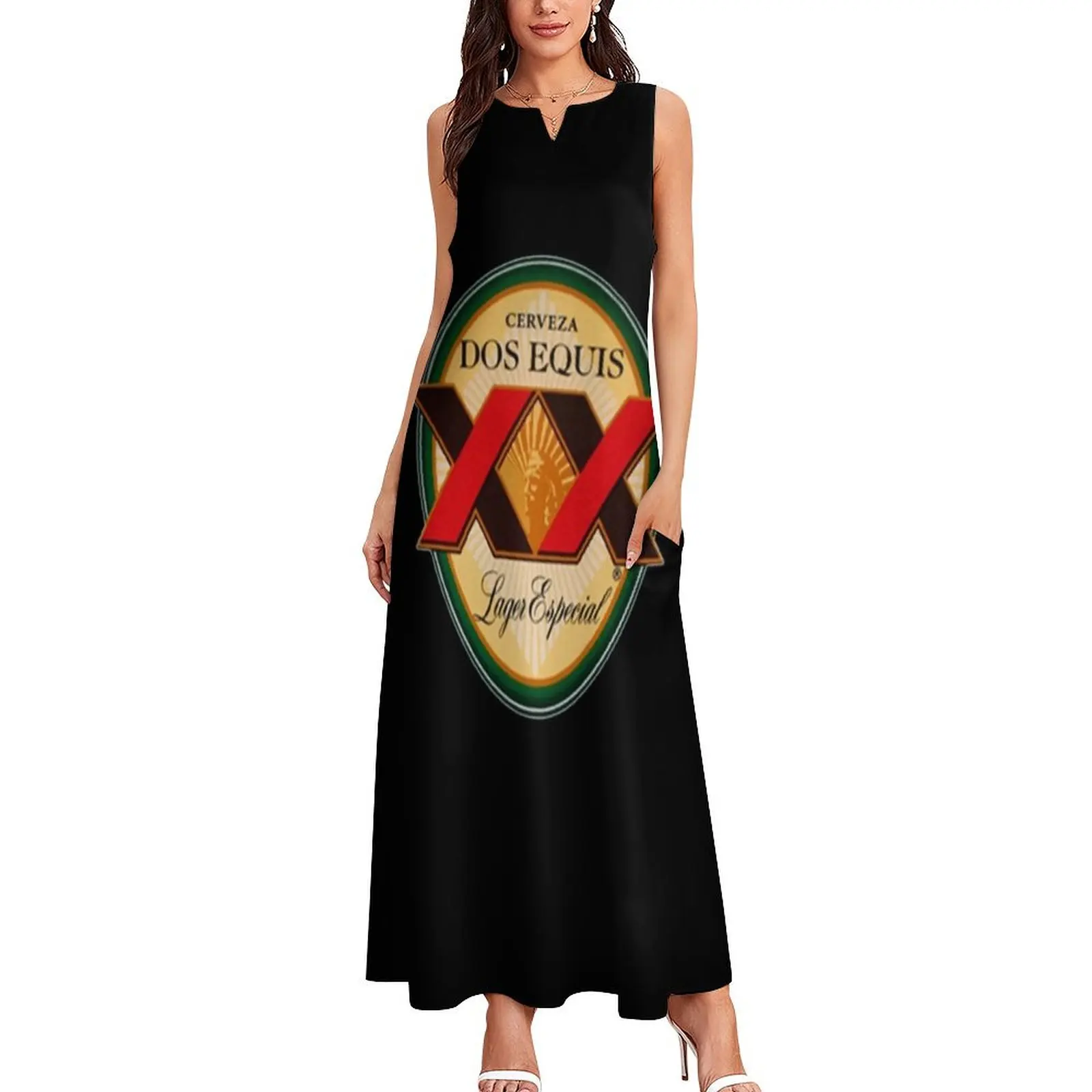 Dos Equis Essential Long Dress long dresses for women Summer women's clothing Dress