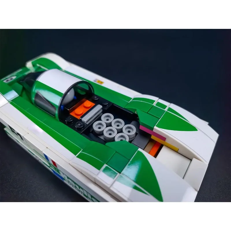 MOC-236950 Neues WM P88 Sport-Rennwagen-Bausteinmodell, 266 Teile, Baustein-Spielzeug zum Geburtstag für Jungen, Geschenk zum Kinder