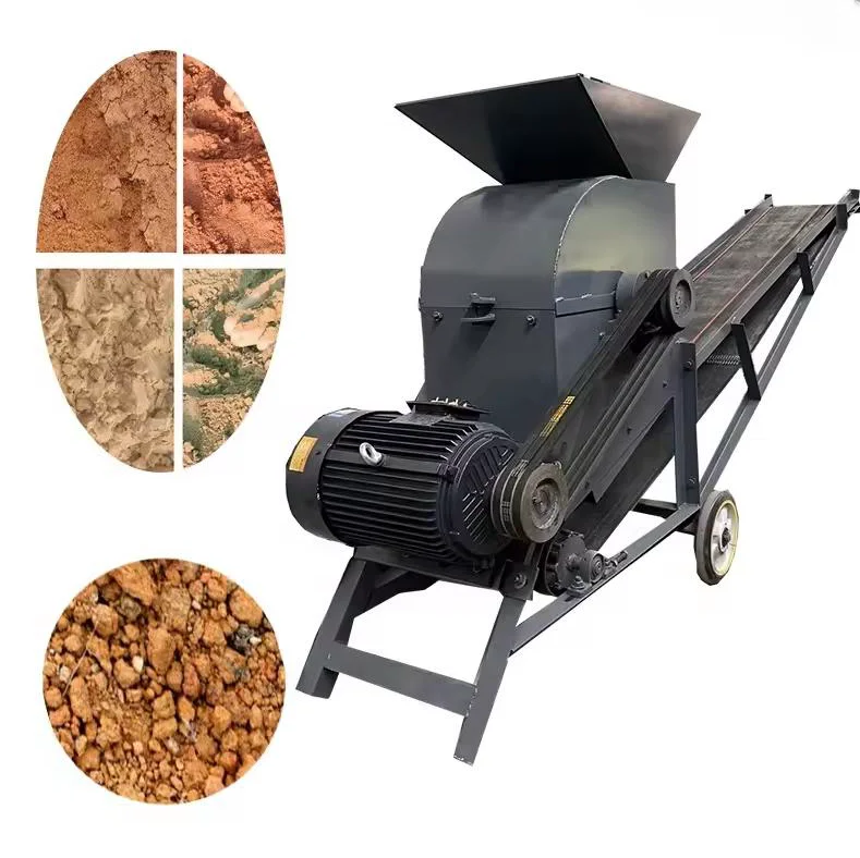 

Automatic Sand Crusher Machine Soil Hammer Crusher Soil Ultrafine Plant Machine Grain Soil Crusher Machine