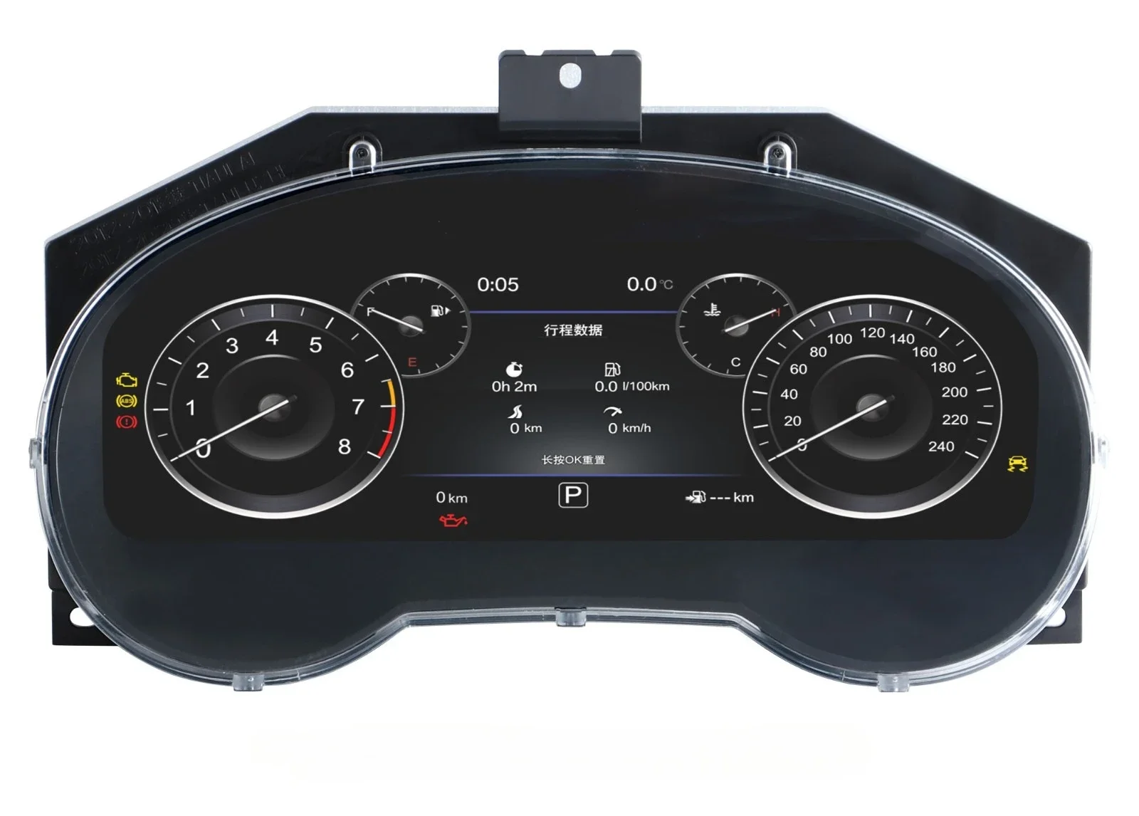 مجموعة لوحة القيادة لنيسان Teana 2013-2018 باثفندر 2012-2020 عداد السرعة الرقمي LCD لوحة شاشة 3 ألوان UI