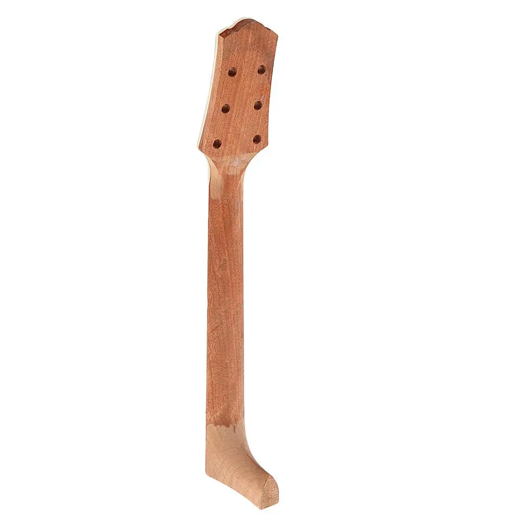 41inch Acoustic Guitar Neck Mahogany Head Veneer Luthier DIY Replacement Accessory Lightweight for Studio Builds