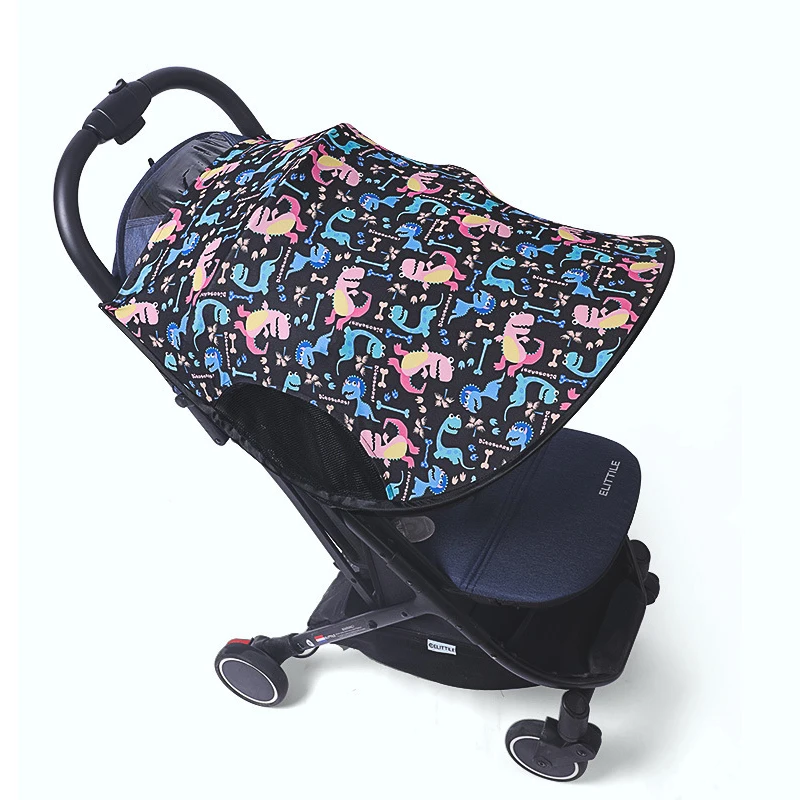 Stroller Sunshade Cover Universal Extended Sun Shade Stroller Shading Umbrella UV Protection Canopy Stroller Accessories