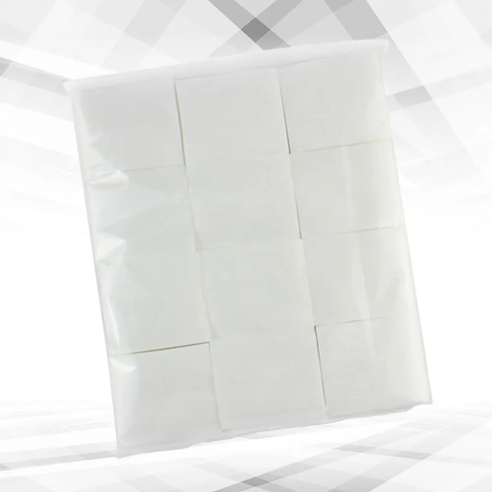 1200 Stück Einweg-Wattepads, weiche Gesichts-Make-up-Entferner-Pads, weißer Nagellackentferner, tragbare Make-up-Baumwolle