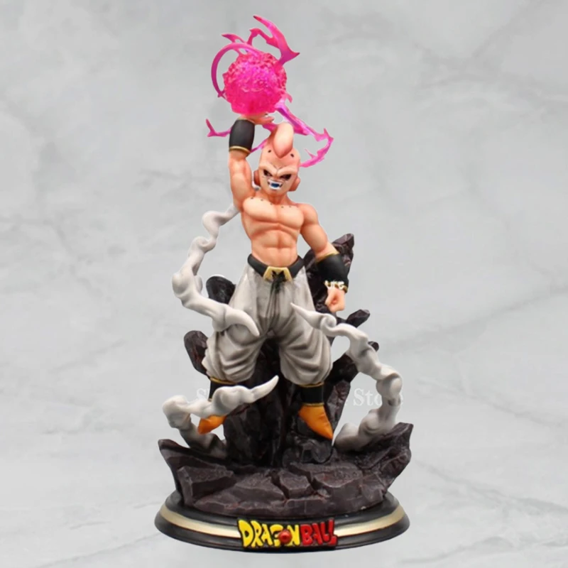 25cm Anime Evil Buu Toys Fighting Bobo DRAGON BALL Z Figurines Super Buu Majin Action Figure Model PVC Collectible Statue Gift