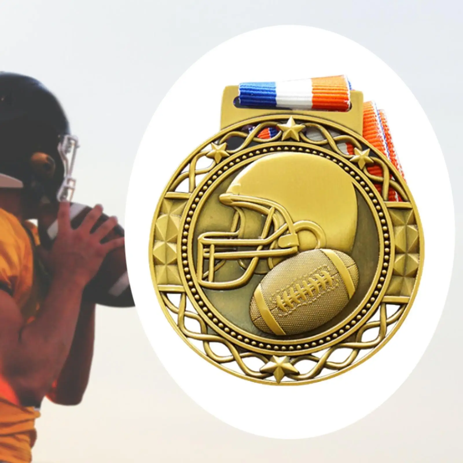 

Медаль для регби, металлическая медаль, золотая медаль, награда за корпоративную команду, команду, участие в спортивных соревнованиях, Декор