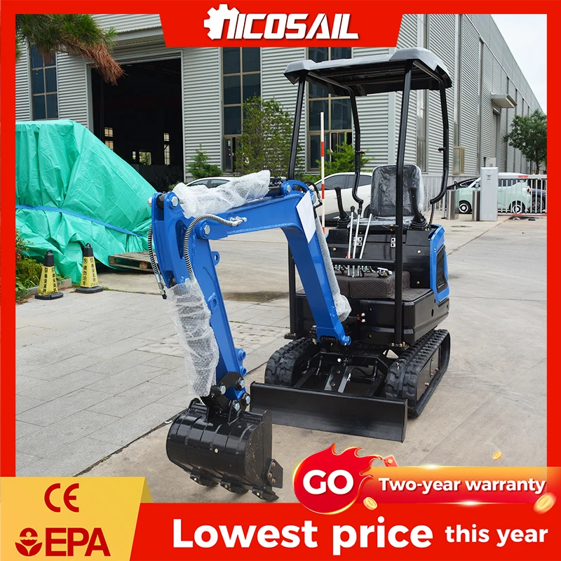 

Heavy Duty OKW12 1.2 Ton Mini Excavator 1200kg Small Digger for Africa Infrastructure Projects CE Certified Support Custom OEM