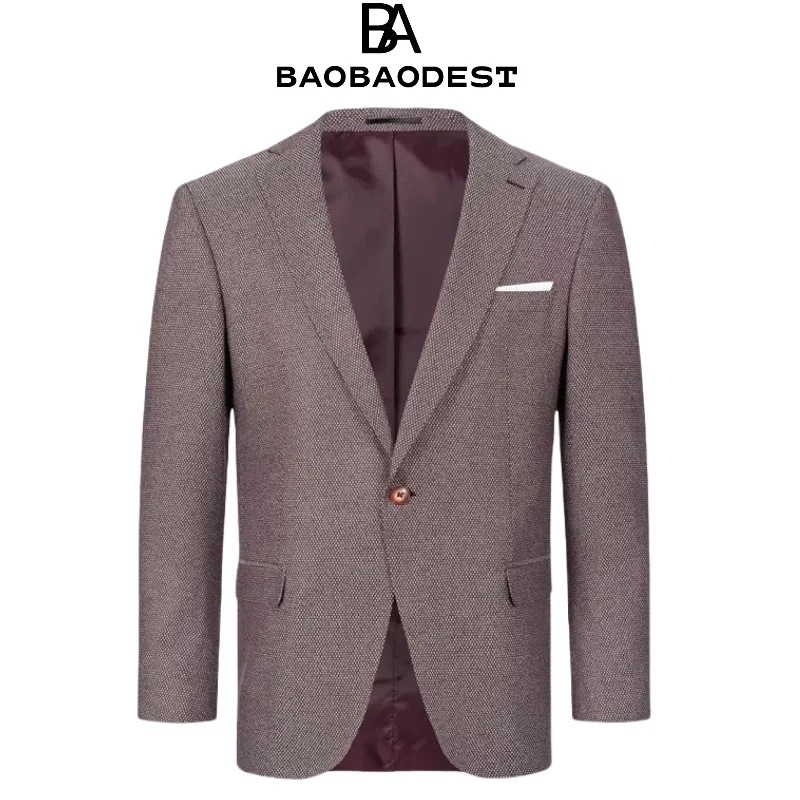 

"Custom Men's Suit BlazerTailored Business Wedding Jacket | Slim Fit Formal Tuxedo Coat