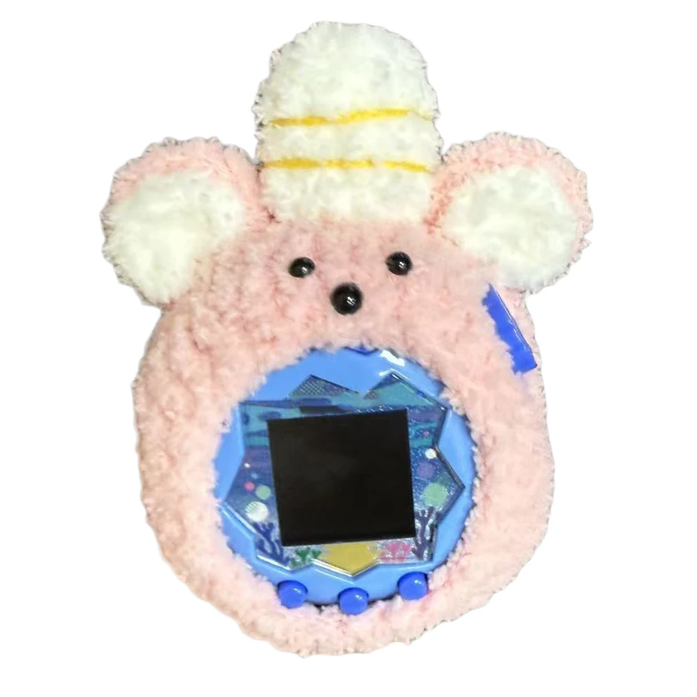 

​Games Console Soft Cover Woolen plush Fall Resistant Cute Protective Cover Non-Slip For Tamagotchi Paradise Games Accessories